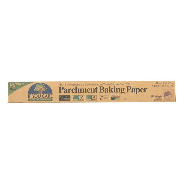 If You Care Parchment Paper - Case Of 12 - 70 Sq Ft Rolls